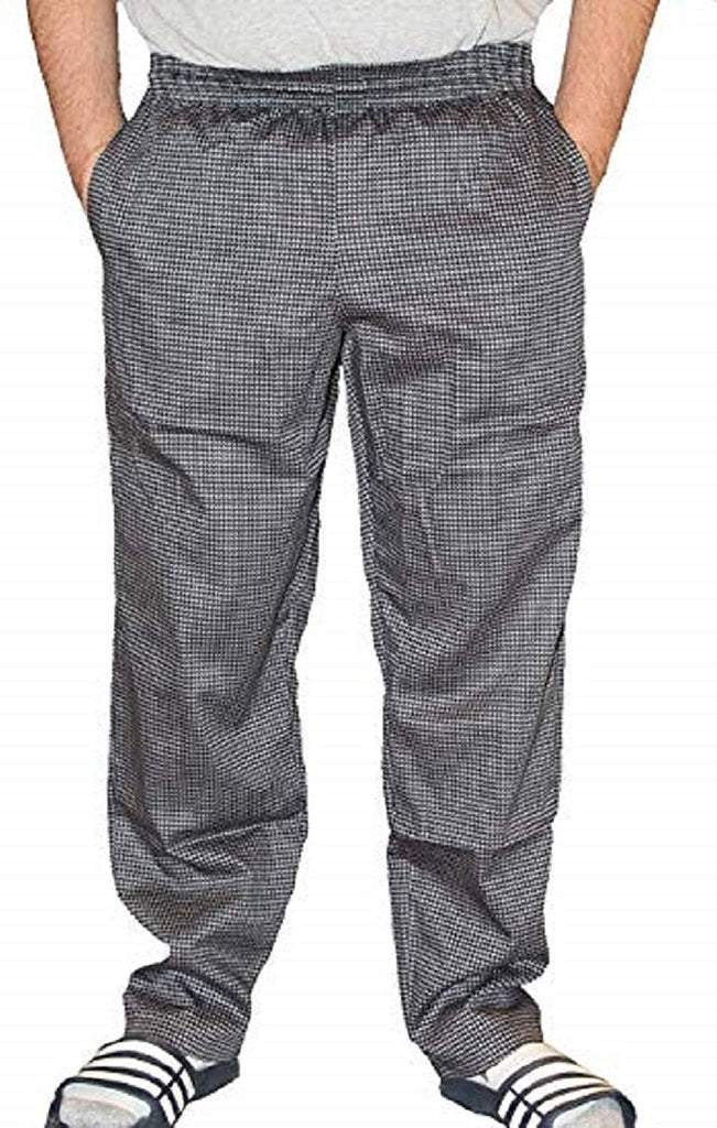 Sand Storm Baggy Chef Pants 100% Cotton XS-6X Vintage, Cupcakes, Chalk Stripe Pockets