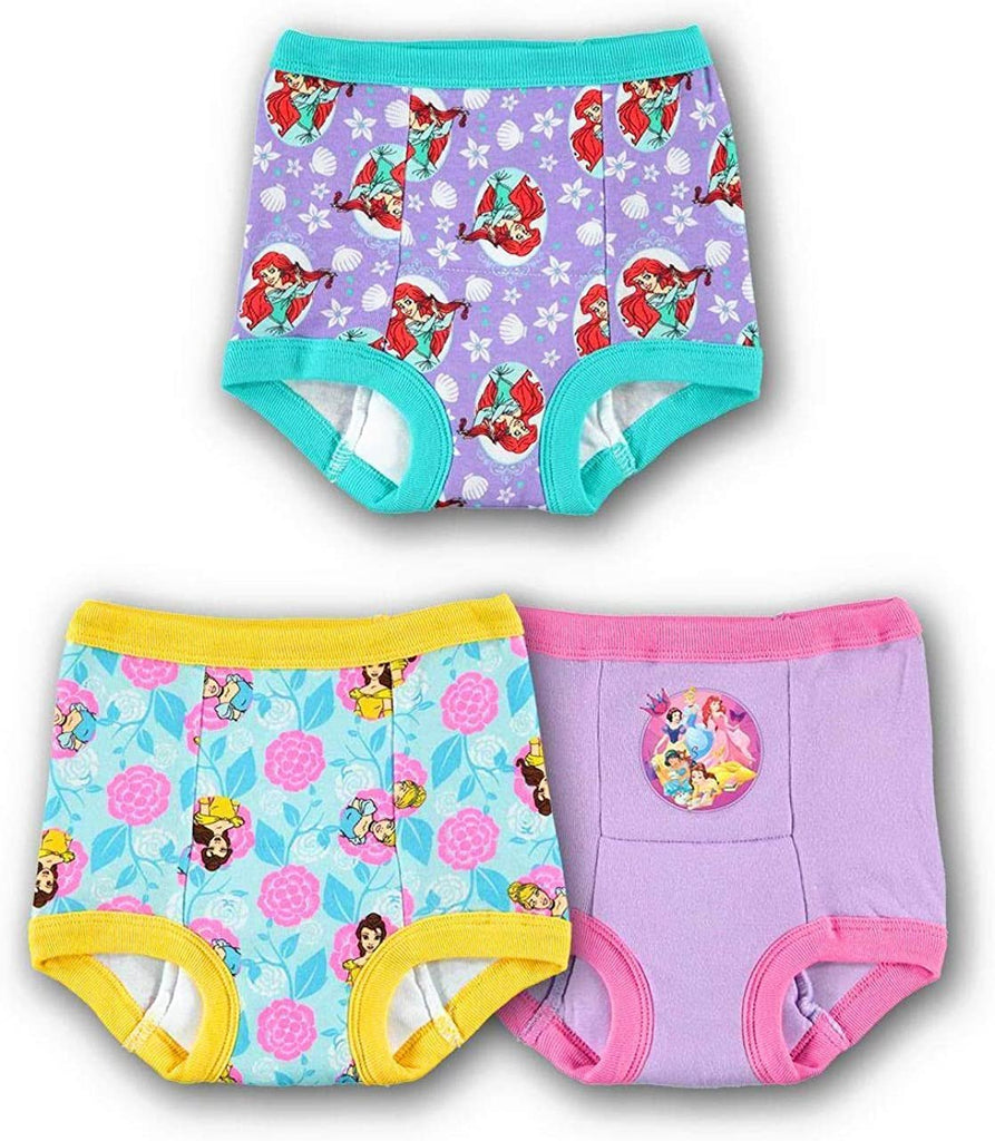 Disney Princess Toddler Girls' 3-Pack Training Pants (Size 2T)