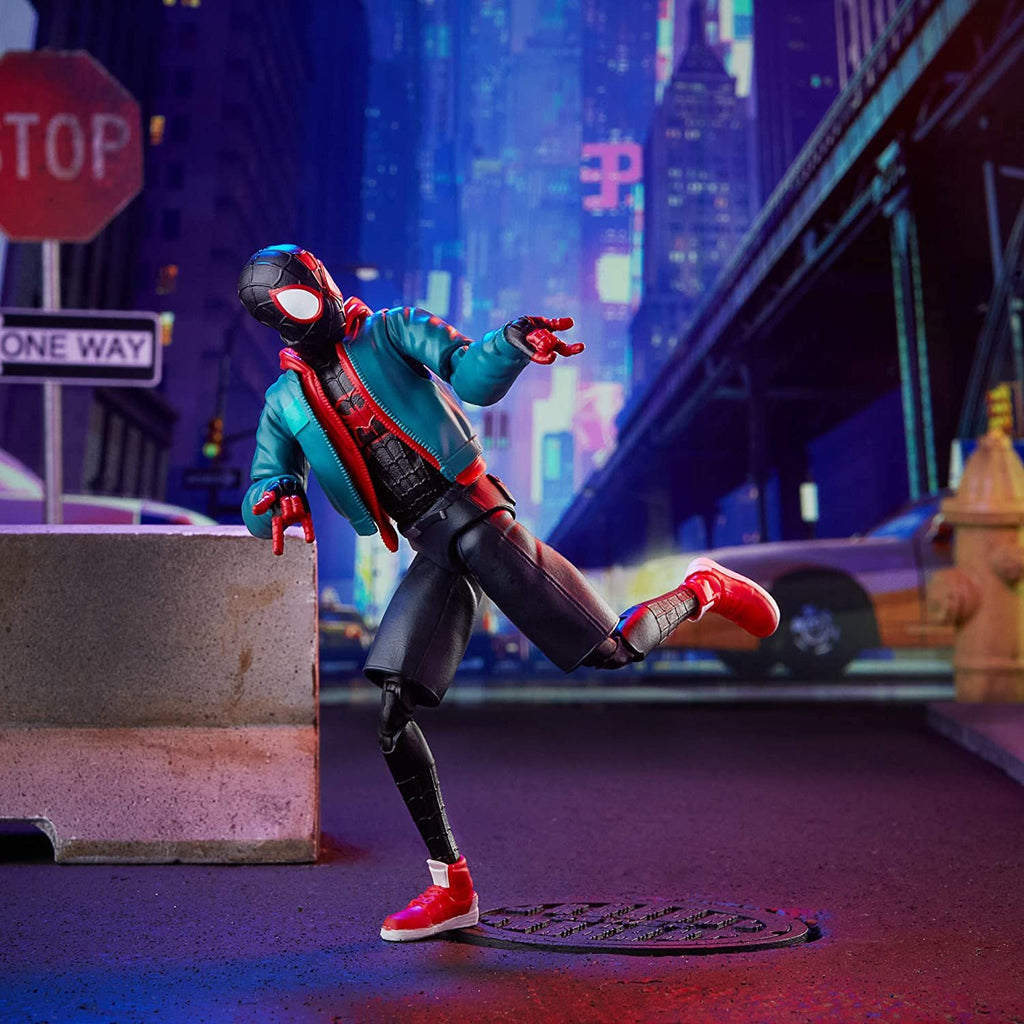 Spider-Man Hasbro Marvel Legends Series Into The Spider-Verse Miles Morales 6-inch Collectible Action Figure Toy