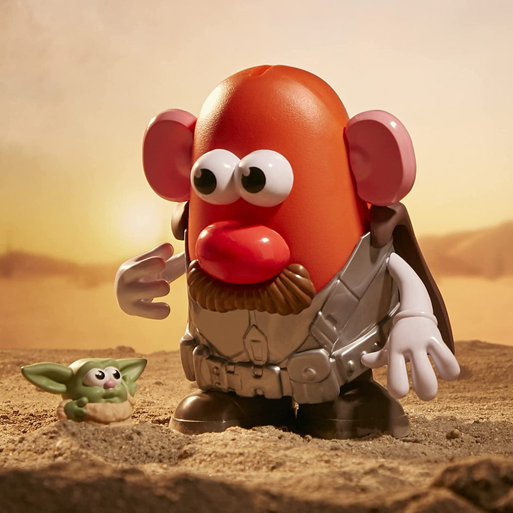 Mr Potato Head The Yamdalorian and The Tot, Potato Head Toy for Kids Ages 2 and Up, Star Wars-Inspired Toy, Includes 14 Parts and Pieces