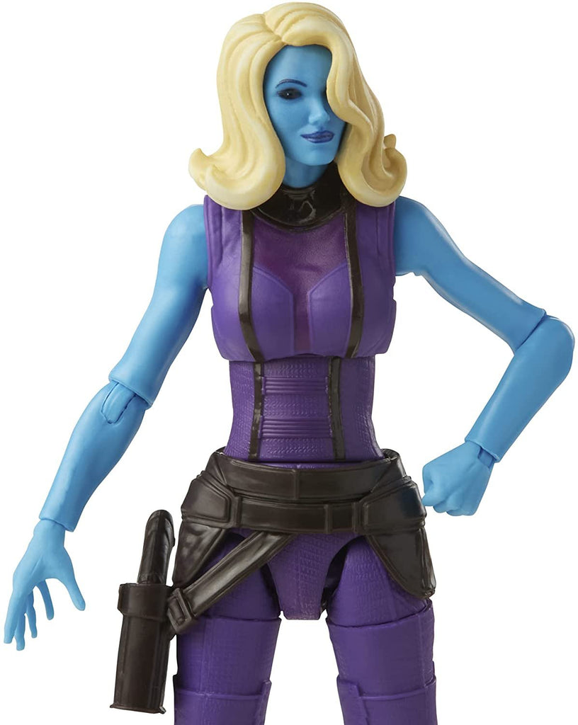 Marvel Legends Series 6-inch Scale Action Figure Toy Heist Nebula, Premium Design, 1 Figure, 1 Accessory, and 2 Build-a-Figure Parts