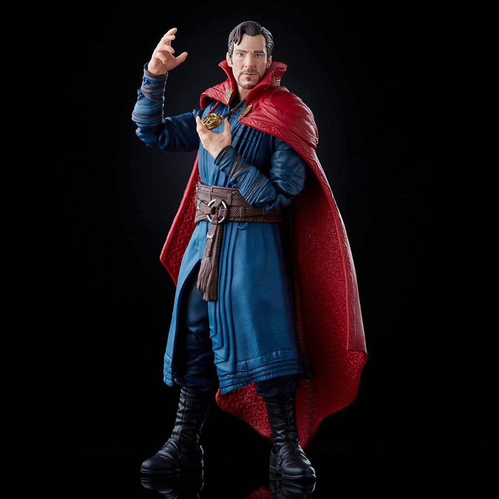 Spider-Man Marvel Legends Series Doctor Strange 6-inch Collectible Action Figure Toy and 4 Accessories and 1 Build-A-Figure Part(s)
