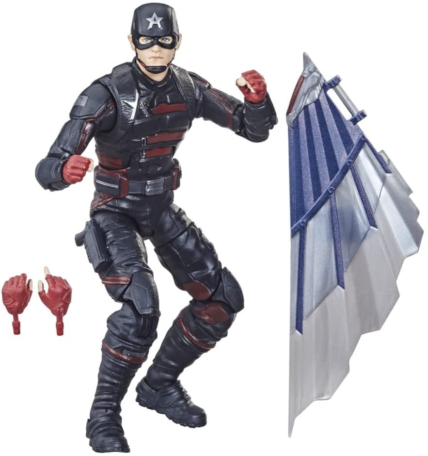 Marvel Legends Series Avengers 6-Inch Action Figure Toy U.S. Agent and 2 Accessories, for Kids Ages 4 and Up