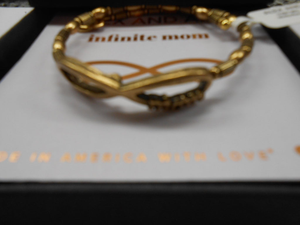 Alex and Ani Infinity Mom Wrap Bangle Bracelet