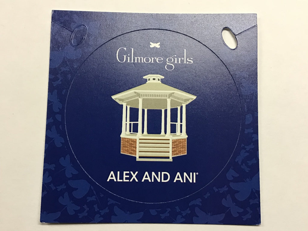 Alex and Ani Gilmore Girls, Luke's Bangle Bracelet Shiny Gold One Size