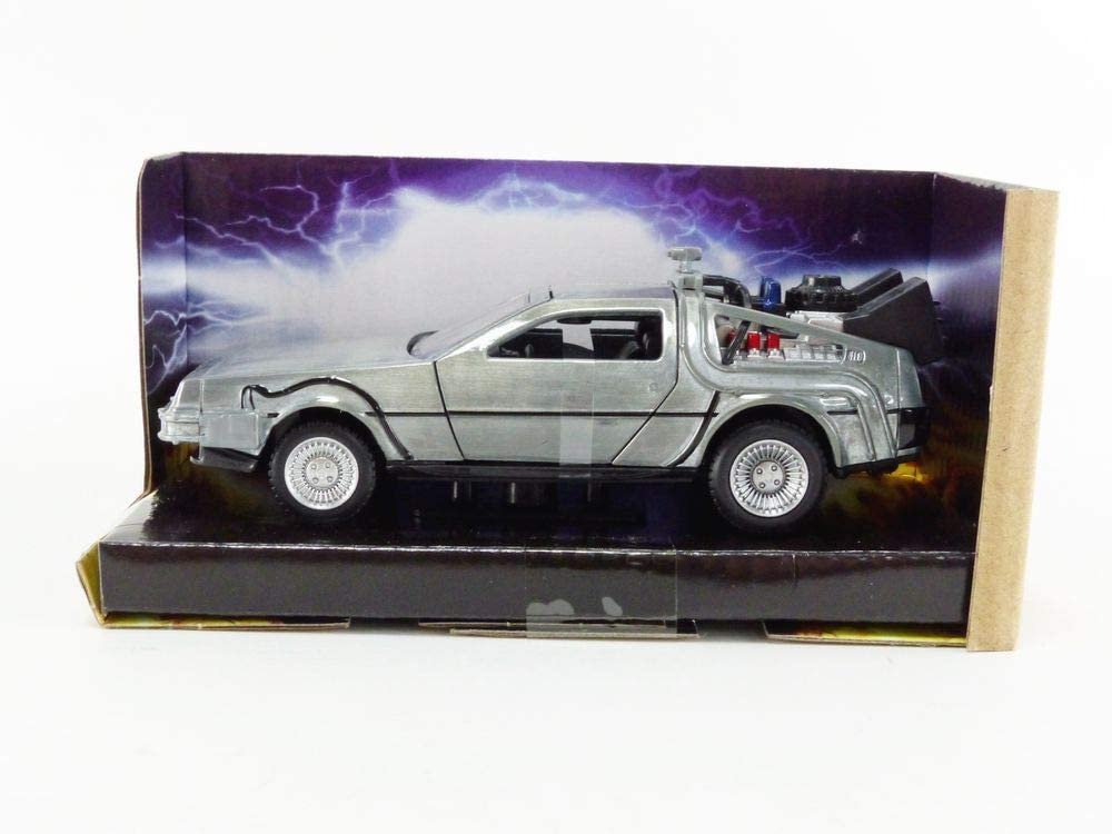Jada Toys Back to The Future Time Machine 1:32 Die-cast Car, Toys for Kids and Adults