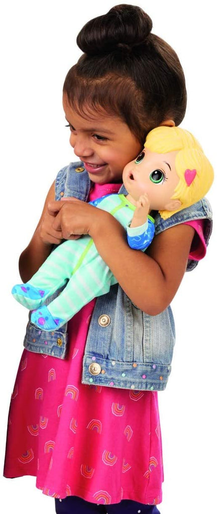Baby Alive Mix My Medicine Baby Doll, Kitty-Cat Pajamas, Drinks and Wets, Doctor Accessories, Blonde Hair Toy for Kids Ages 3 and Up