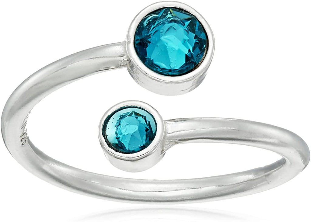 Alex and Ani Wrap Birth Month Adjustable Ring, Size 5-7