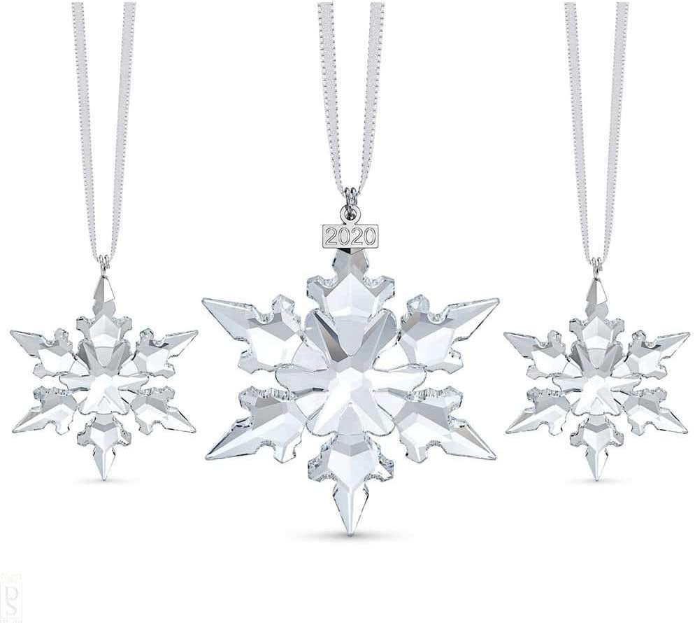 SWAROVSKI Annual Edition Ornament Set 2020, White