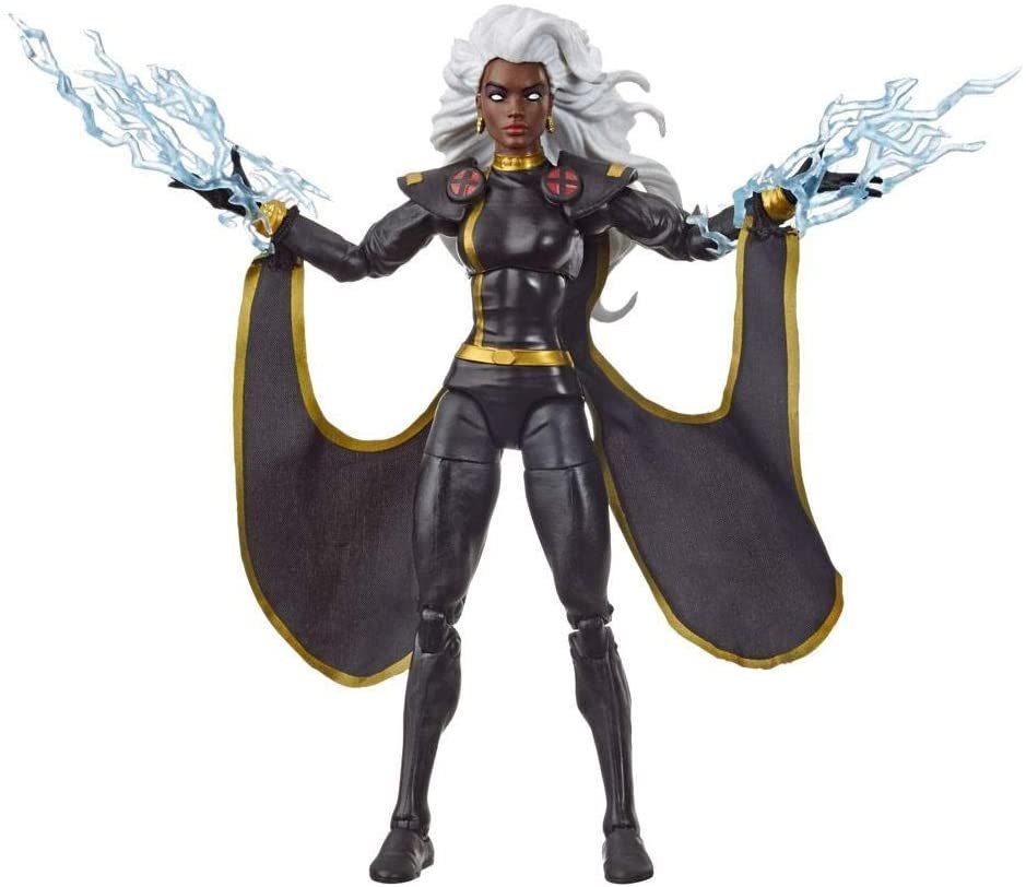 Marvel Retro Fan Figure Collection Storm X-Men Action Figure, (Pack of 1), 6" Scale, Black