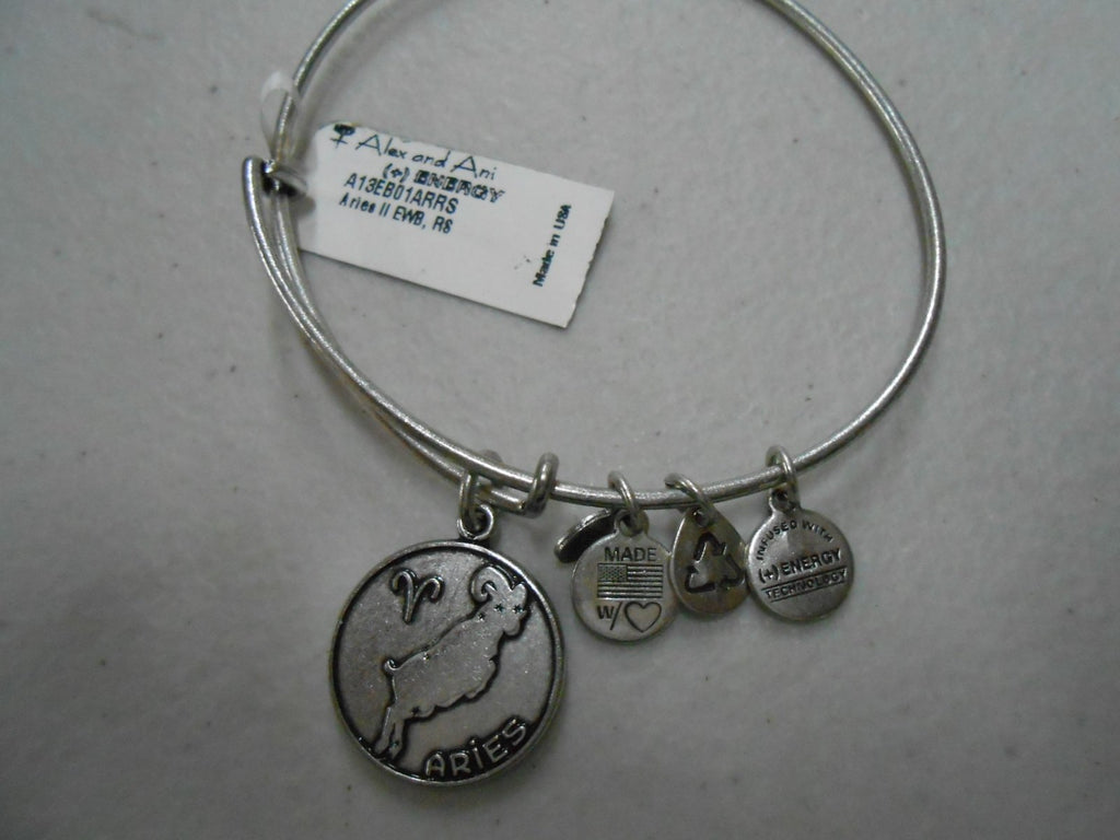 Alex and Ani Zodiac II Expandable Wire Bangle Bracelet