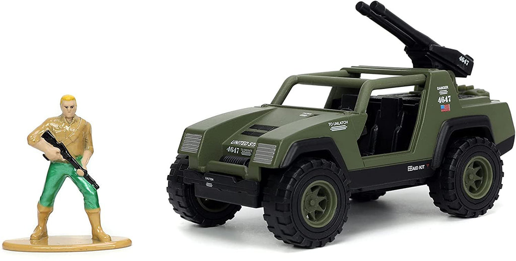 Jada Toys G.I. Joe 1:32 V.A.M.P Die-Cast Vehicle with Duke Figure, 33083