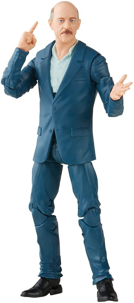 Spider-Man Marvel Legends Series J. Jonah Jameson 6-inch Collectible Action Figure Toy, 3 Accessories and 1 Build-A-Figure Part(s)