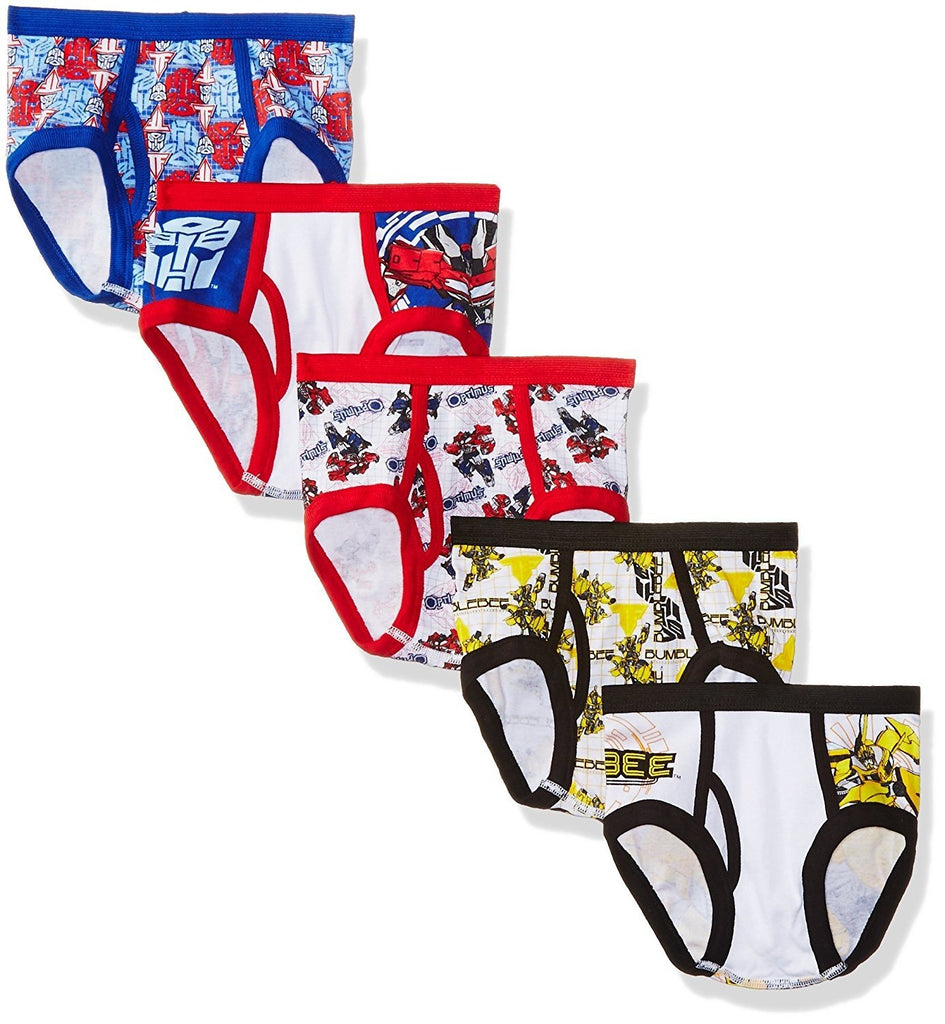 Transformers Boys 5pk Briefs,