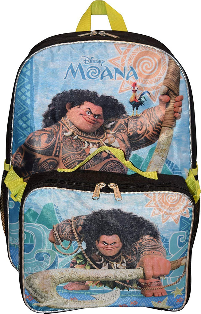 Disney Unisex Maui 16" Backpack W/ Detachable Lunch Box