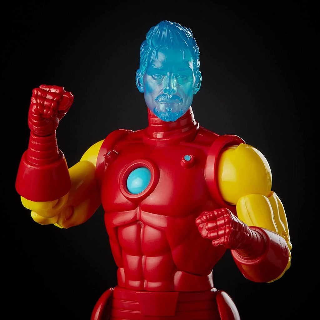 Marvel Hasbro Legends Series 6-inch Collectible Tony Stark (A.I.) Action Figure Toy for Age 4 and Up