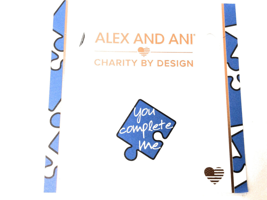 Alex and ANI Womens Charity by Design, You Complete Me, EWB Bracelet, Expandable