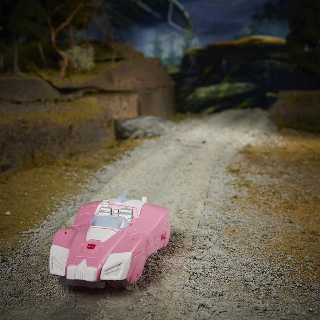 Transformers Toys Generations War for Cybertron: Earthrise Deluxe WFC-E17 Arcee Action Figure - Kids Ages 8 and Up, 5.5-inch