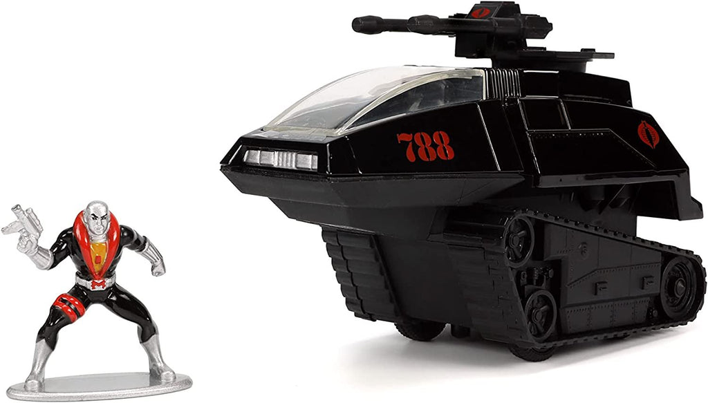 G.I. Joe 1:32 H.I.S.S. Die-Cast Car & 1.65" Destro Figure, Toys for Kids and Adults