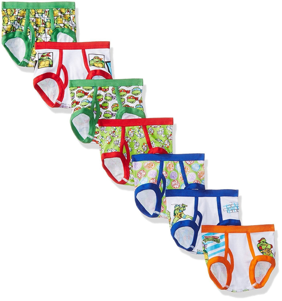 Teenage Mutant Ninja Turtles Boys' TMNT Toddler 7 Pack Underwear by Nickelodeon