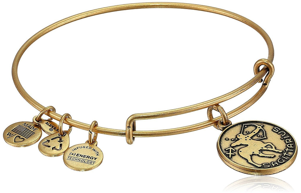Alex and Ani Zodiac II Expandable Wire Bangle Bracelet