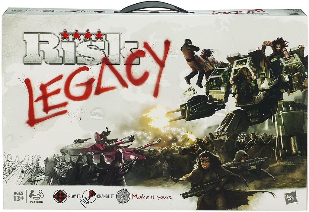 Avalon Hill DIA452334 Risk Legacy Game, Multicolor