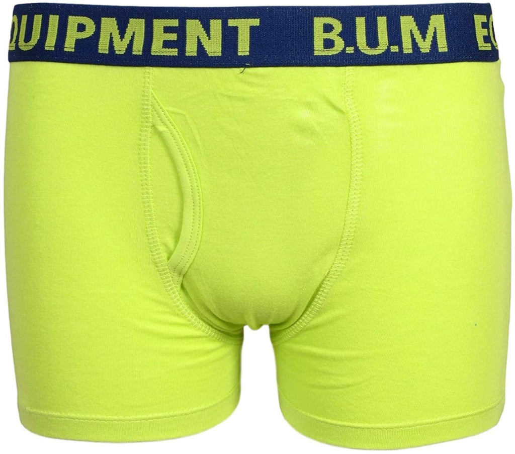 B.U.M. Equipment Boys 10 Pack Solid Boxer Briefs Underwear