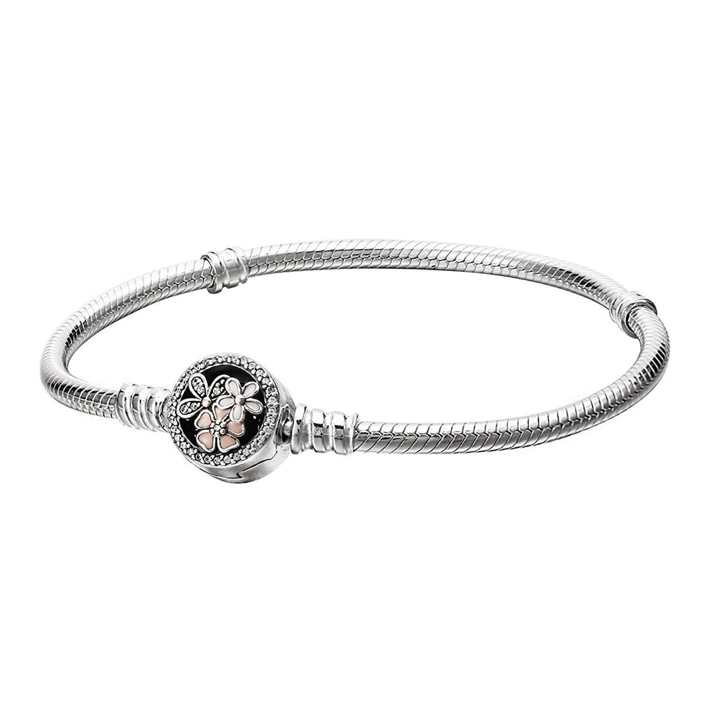 PANDORA Poetic Blooms Bracelet, Mixed Enamels & Clear CZ 590744CZ