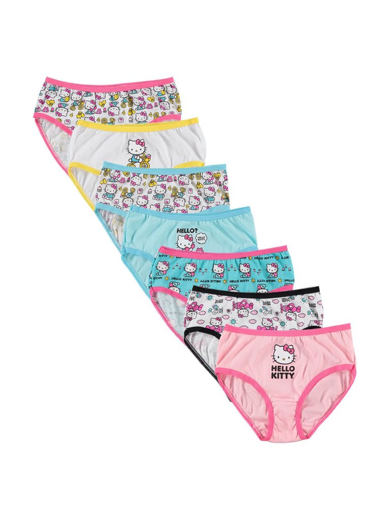 Handcraft Little Girls'  Hello Kitty  Underwear (Pack of 7), Assorted