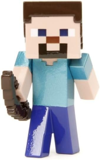 Minecraft 2.5" 4-Pack Collectible Die-Cast Figure, Toys for Kids and Adults
