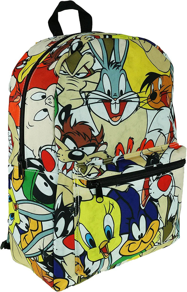 KBNL Looney Tunes Deluxe All Over Print Backpack - 64961,Multicolor