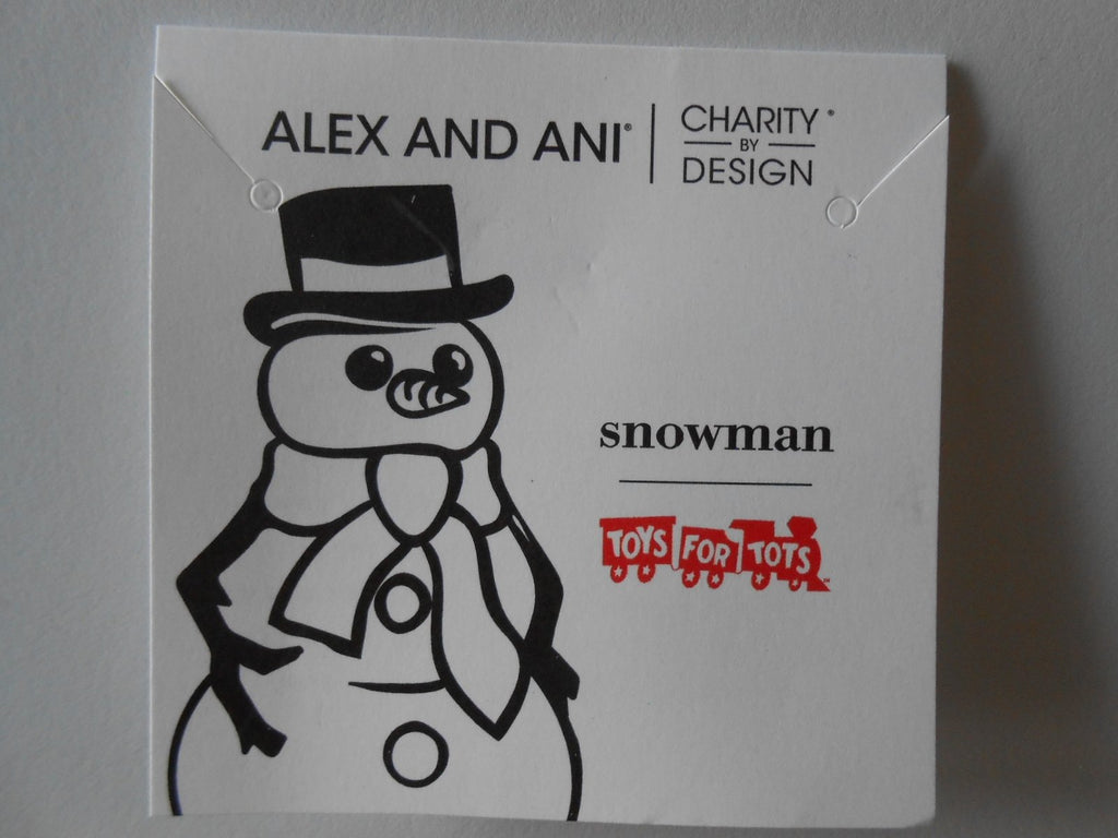 Alex and Ani Womens Charity By Design Snowman II
