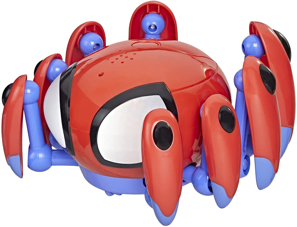 Spidey and His Amazing Friends Marvel Speak and Go Trace-E Bot, Electronic Spider Bot Toy, Sound-Activated, Crawls, for Kids Ages 3 and Up