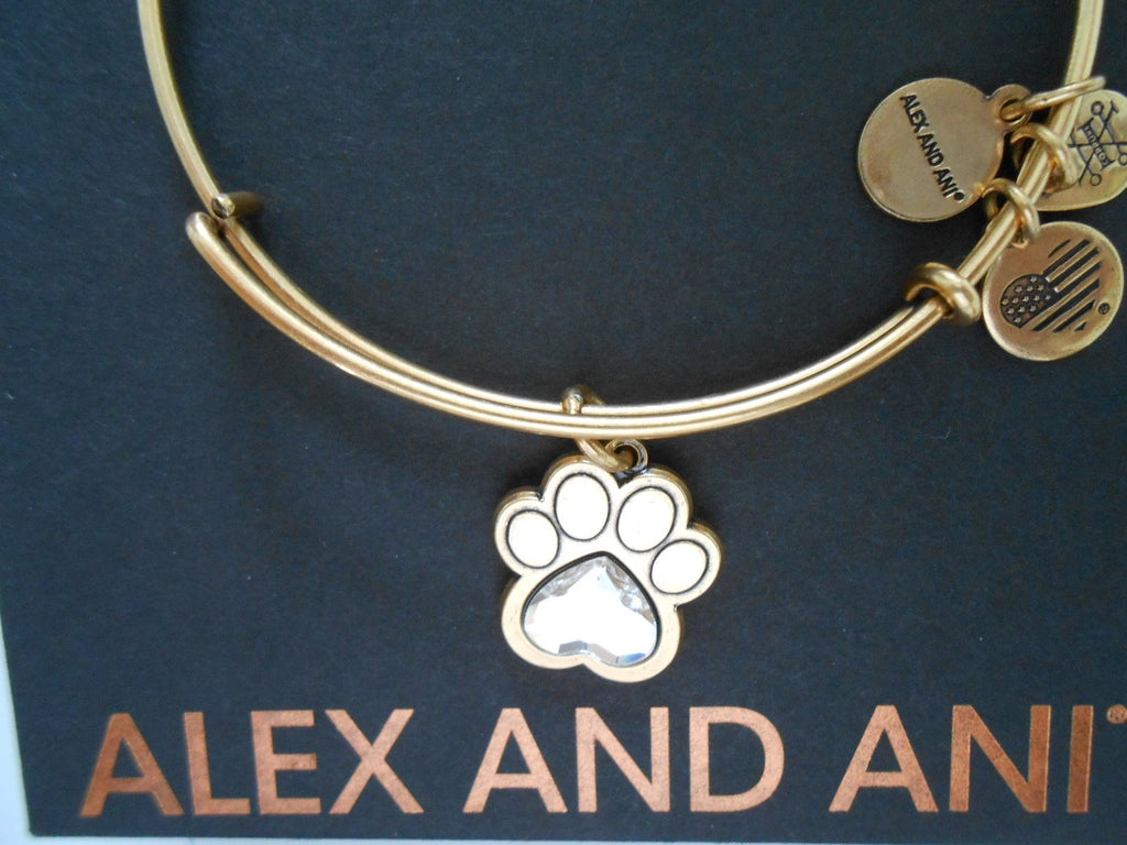 Alex and Ani Charity By Design Prints of Love Bangle Bracelet