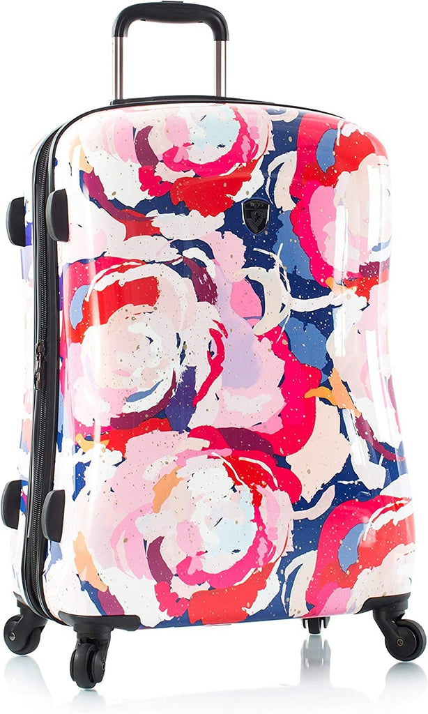 Heys America Spring Blossom Fashion 21" Carry-On Spinner Luggage With TSA Lock