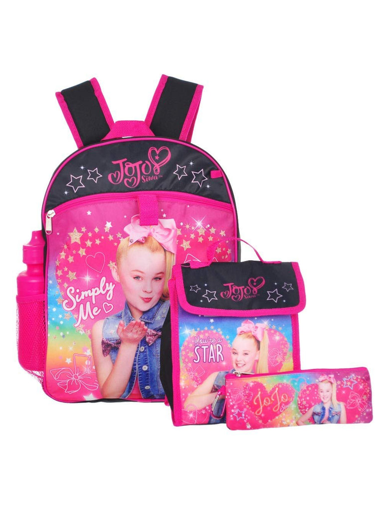 Jojo Siwa 5-Piece Backpack Set