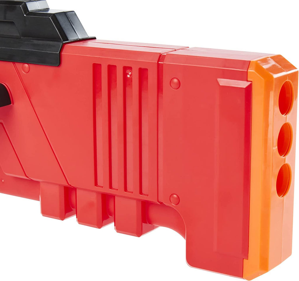 NERF Roblox MM2: Shark Seeker Dart Blaster, Shark-Fin Priming, 3 Mega Darts, Code to Unlock in-Game Virtual Item