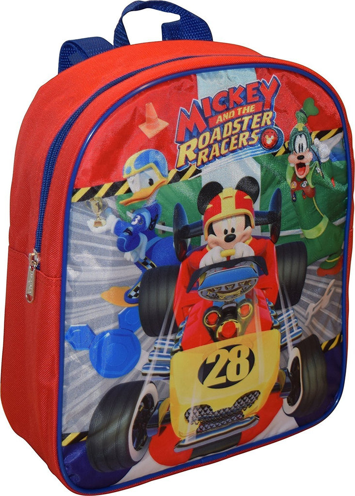 Disney Mickey And The Roadster Racers 12" Small Backpack