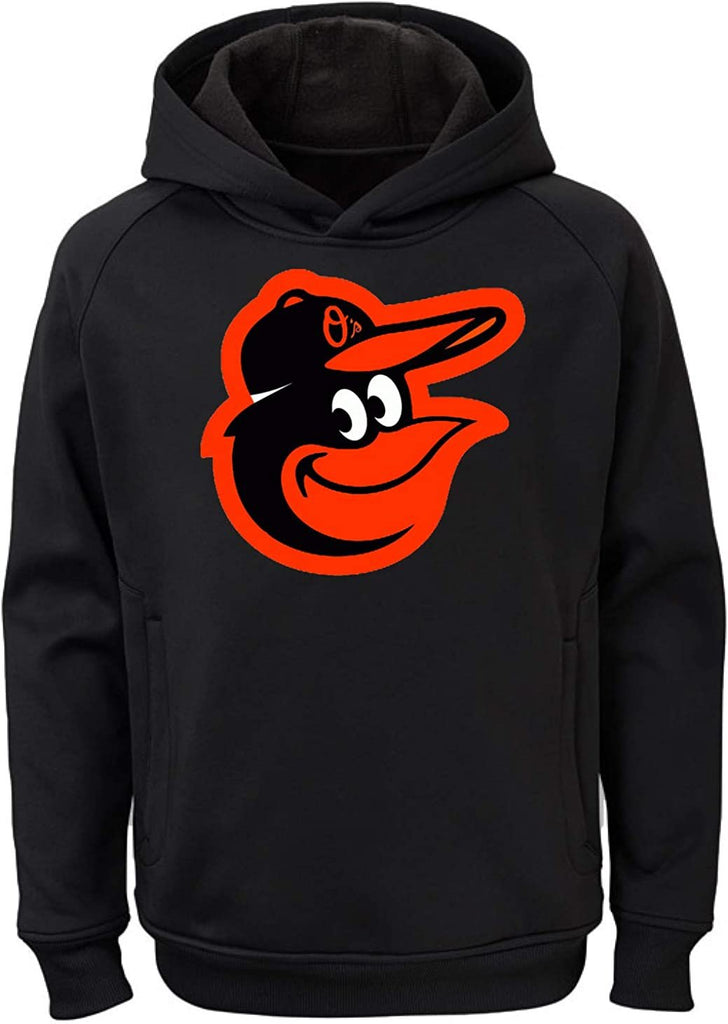 Outerstuff MLB Youth 8-20 Team Color Polyester Performance Primary Logo Pullover Sweatshirt Hoodie