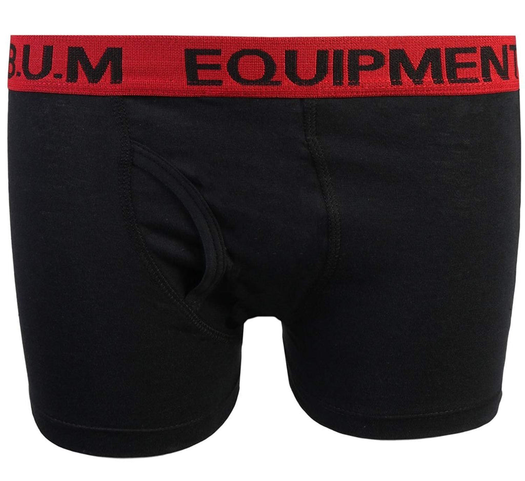 B.U.M. Equipment Boys 10 Pack Solid Boxer Briefs Underwear