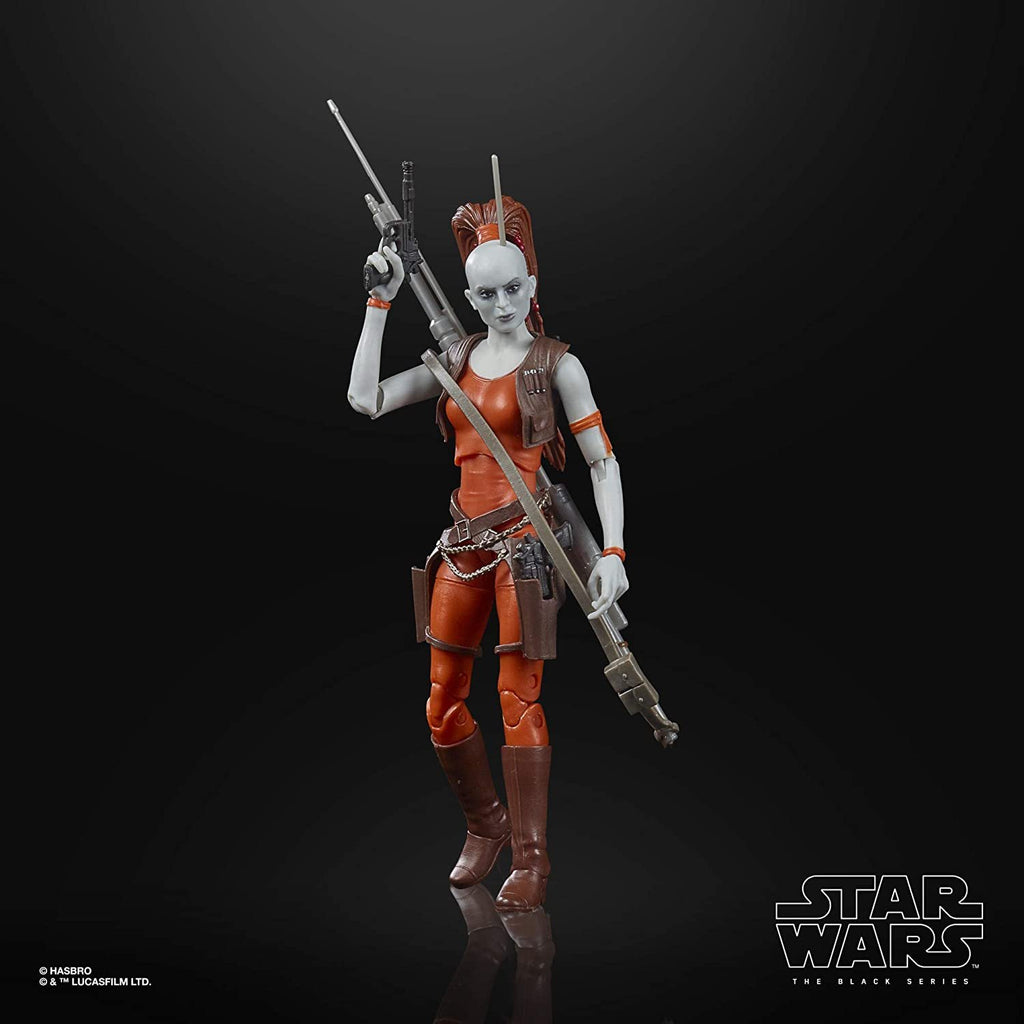 Star Wars The Black Series Aurra Sing Toy 6-Inch-Scale The Clone Wars Collectible Action Figure, Toys for Kids Ages 4 and Up,F1870