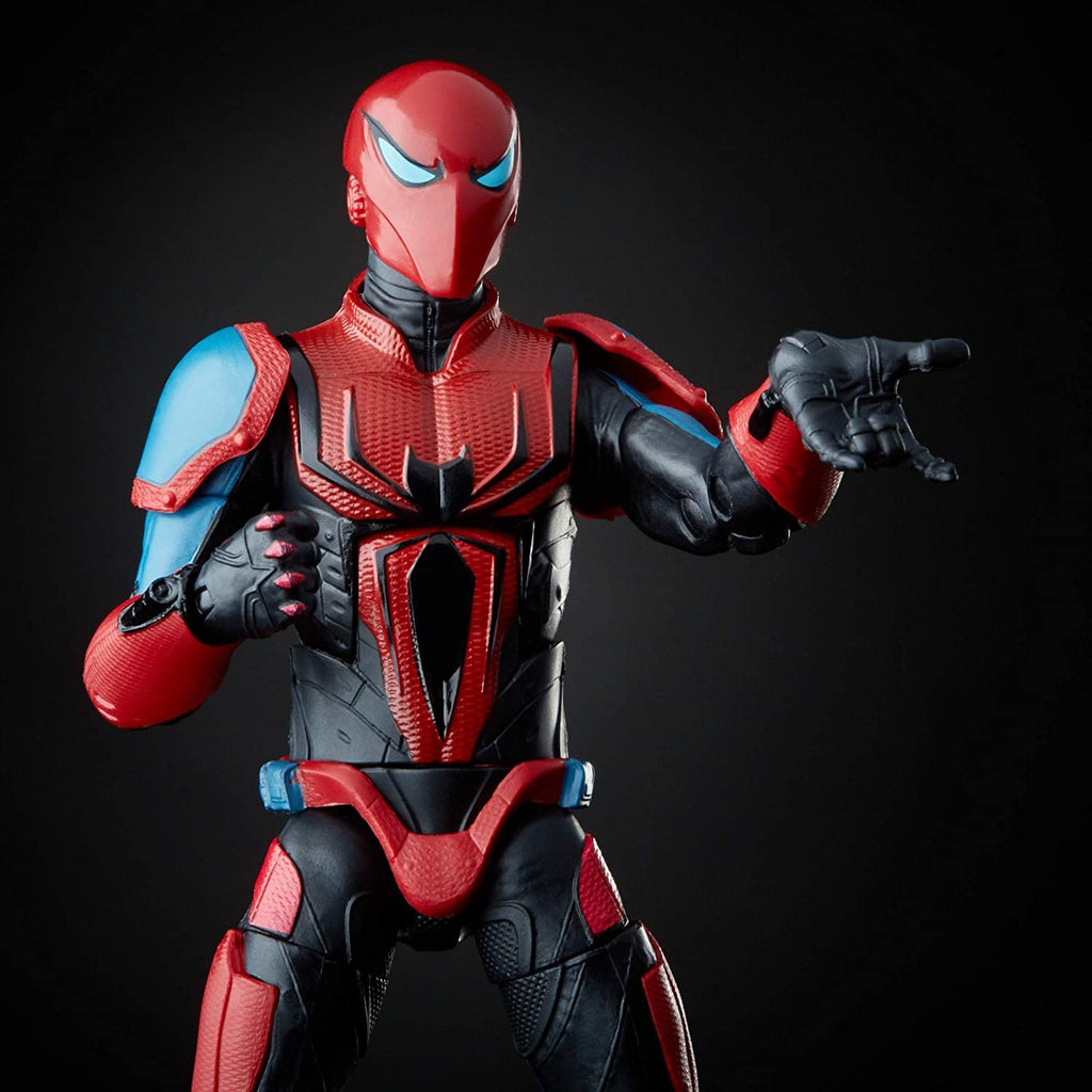 Spider-Man Hasbro Marvel Legends Series 6" Collectible Action Figure Spider-Armor Mk III Toy, with Build-A-Figurepiece & Accessory