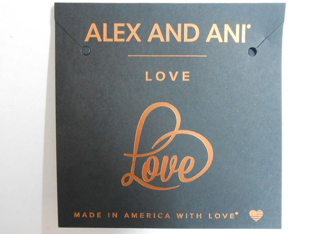 Alex and Ani Womens Path of Symbols - Love IV Charm Bangle