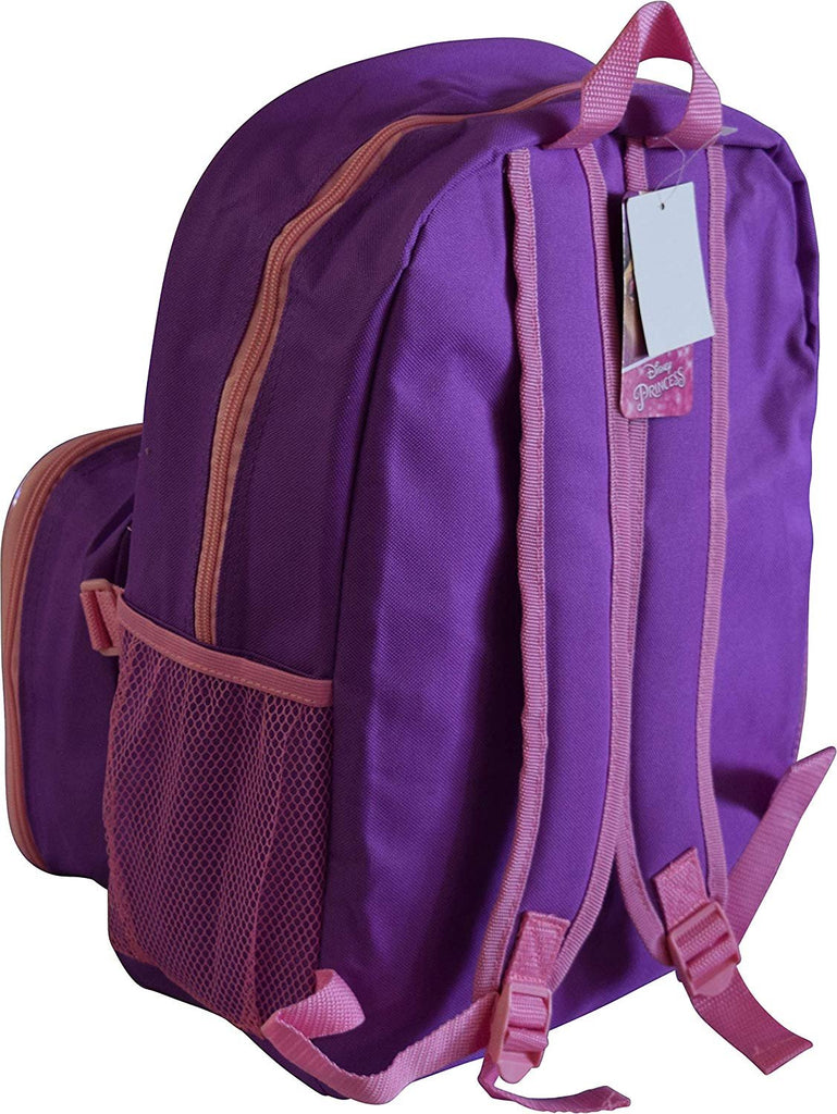 Princess Girl's Tiana 16" Backpack W/ Detachable Lunch Box