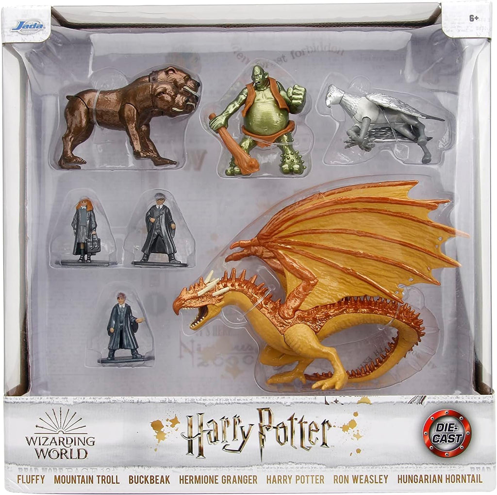 Harry Potter 1.65" Mega Pack Die-Cast Collectible Figures, Toys for Kids and Adults