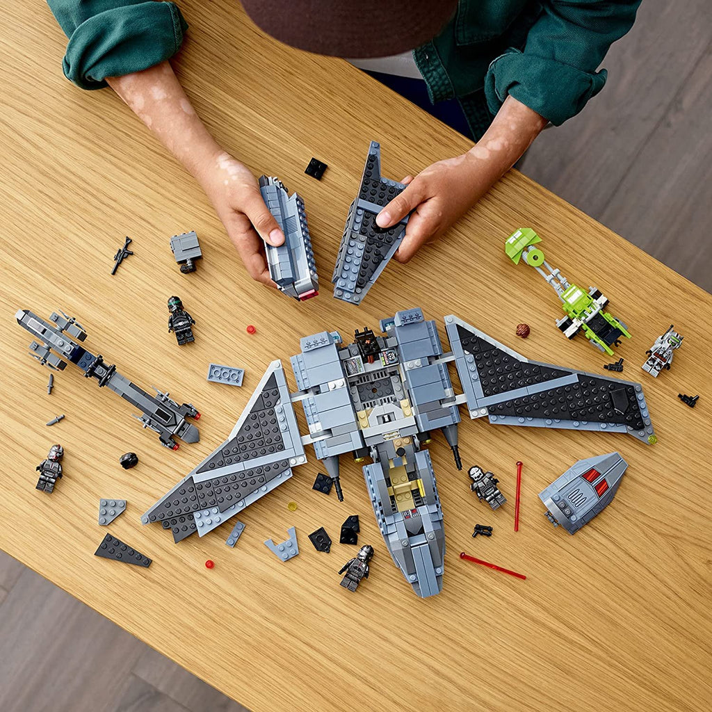 LEGO Star Wars The Bad Batch Attack Shuttle 75314 Awesome Toy Building Kit with 5 Minifigures; New 2021 (969 Pieces)