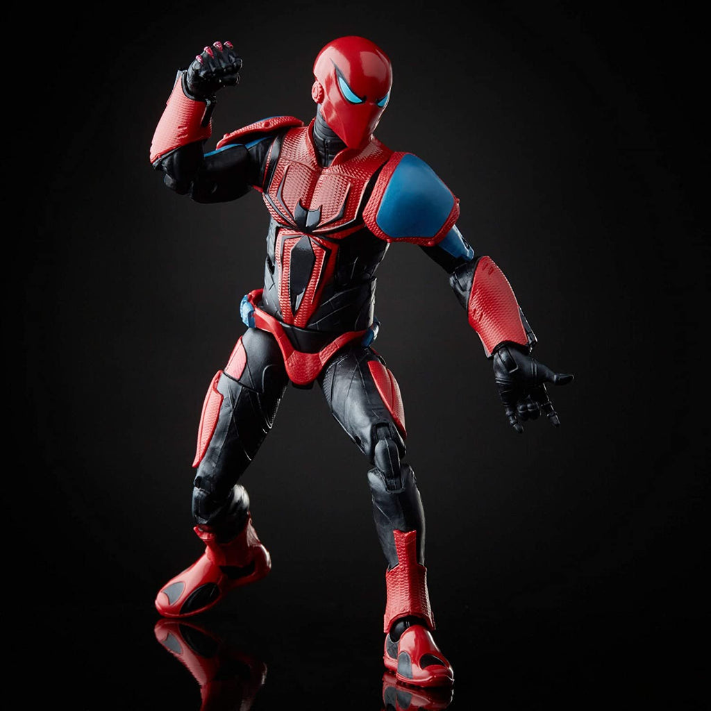 Spider-Man Hasbro Marvel Legends Series 6" Collectible Action Figure Spider-Armor Mk III Toy, with Build-A-Figurepiece & Accessory