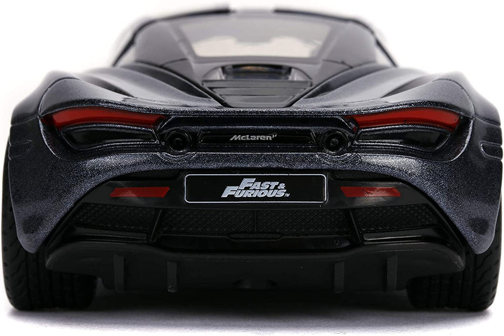 Jada Toys Fast & Furious Presents: Hobbs & Shaw Shaw's 1:32 McLaren 720S Die-cast Car, Toys for Kids and Adults