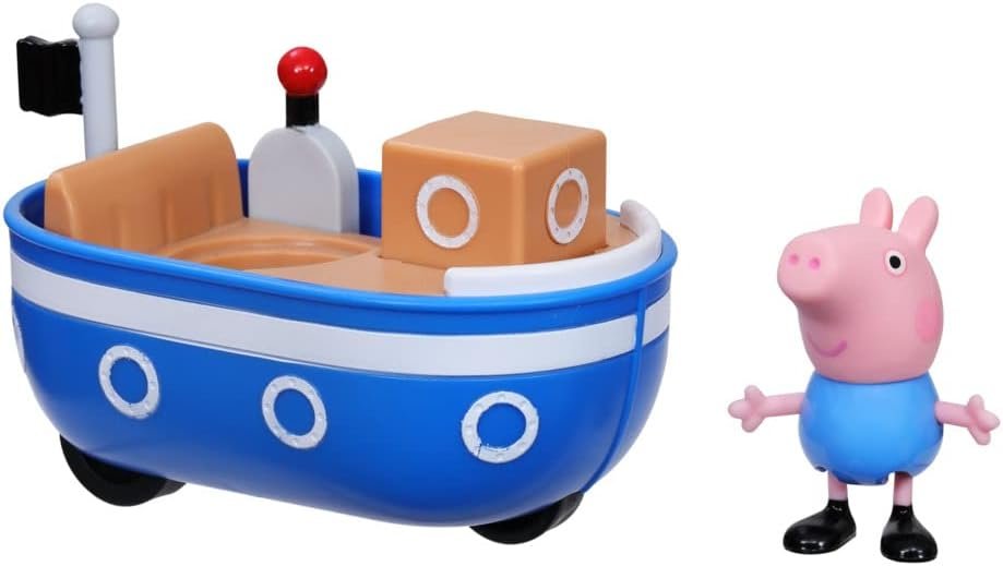 Peppa Pig Peppa's Adventures Little Campervan, Includes 3-inch Figure, Inspired by The TV Show, for Preschoolers Ages 3 and Up