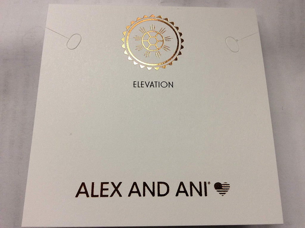 Alex and Ani June Color Code Amethyst Bangle Bracelet Shiny Gold NWTBC